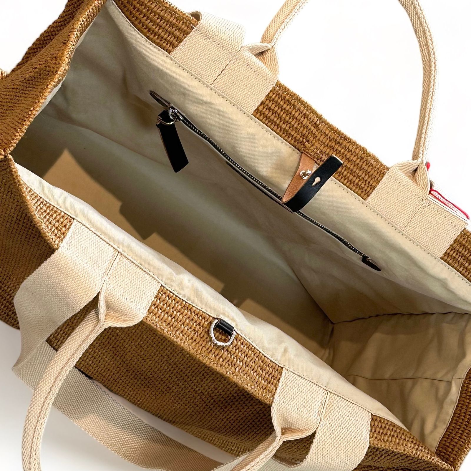 関税負担なし☆MARNI マルニ ナチュラル ラージトートバッグ MARNI - ナチュラル ラージトートバッグ / トートバッグ