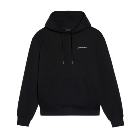 刺繡入りロゴパーカー / フーディー / ブラック / ユニセックス / 25SS new