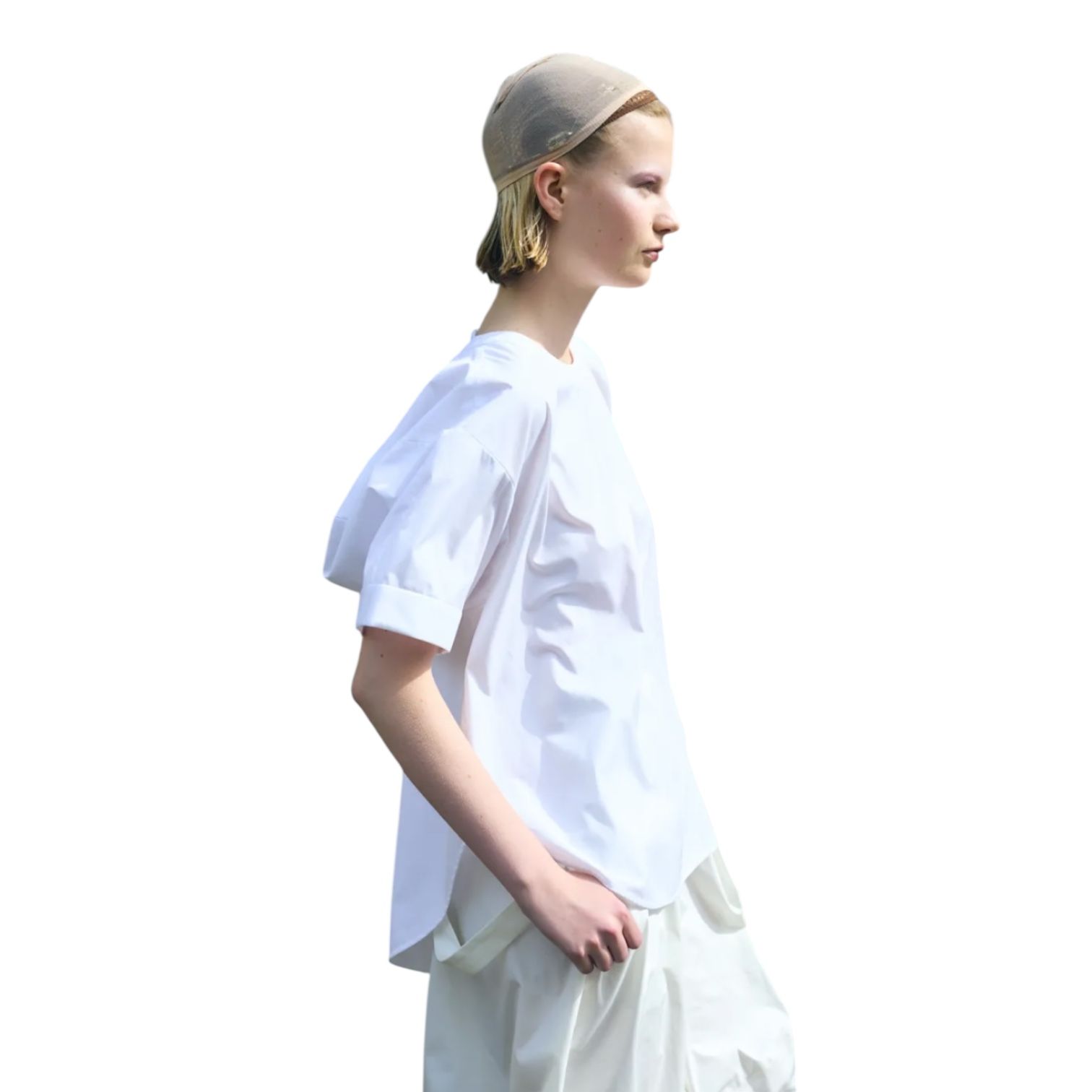 WING-SLEEVES PULLOVER ウィングスリーブス プルオーバー / ホワイト / 2025AW new