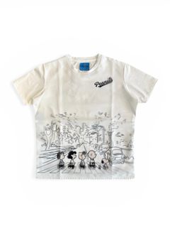 SNOOPY TR-098 3DプリントTシャツ/ スヌーピー/ WHITE/ 2026SS NEW