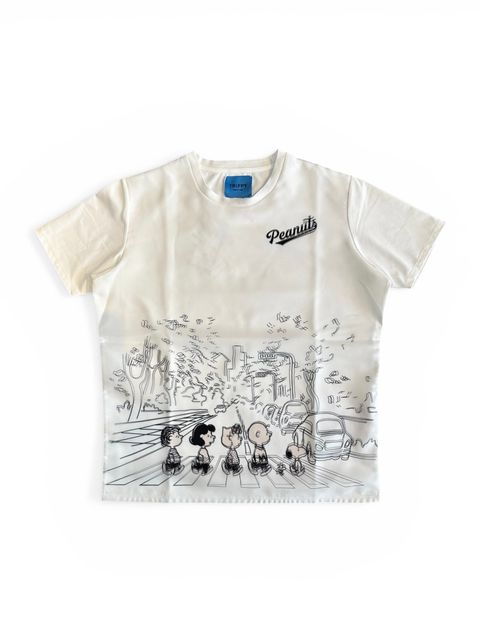 SNOOPY TR-098 3DプリントTシャツ/ スヌーピー/ WHITE/ 2026SS NEW