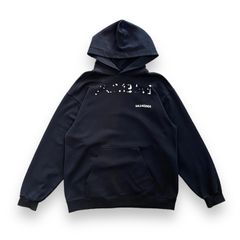 HAND-DRAWN BALENCIAGA ミディアムフィット / フーディ / パーカー / ブラック