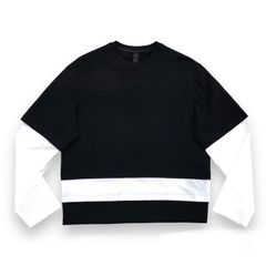 TRIPLE LAYER READY-STYLE CREW NECK/フェイクレイヤードTシャツ/メンズ