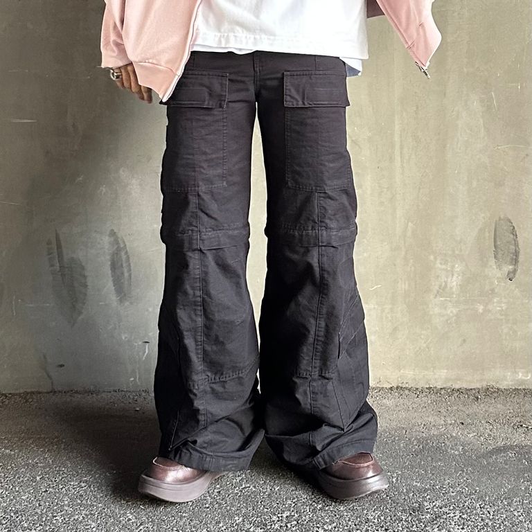 BALENCIAGA - FLARED CARGO / フレアカーゴパンツ / ブラック 