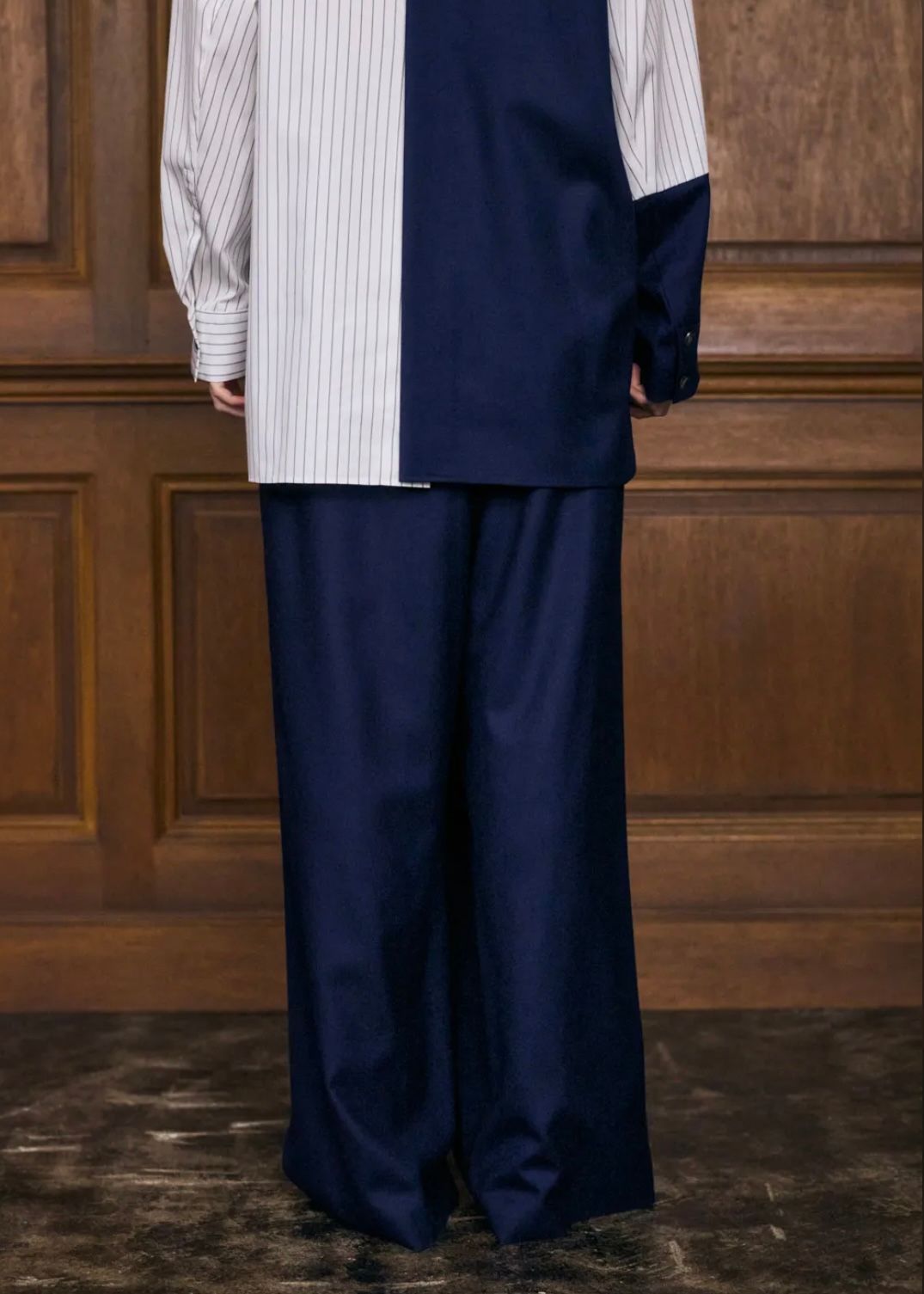 WIDE-TROUSERS / パンツ / ダークブルー / 2025AW new