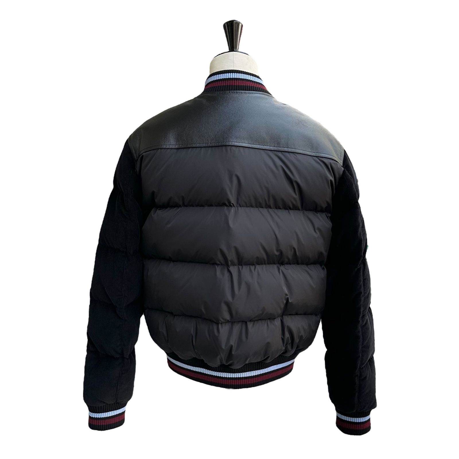 Mixed Puffer Bomber / アウター / ダウンジャケット / ブラック / 24AW  NEW
