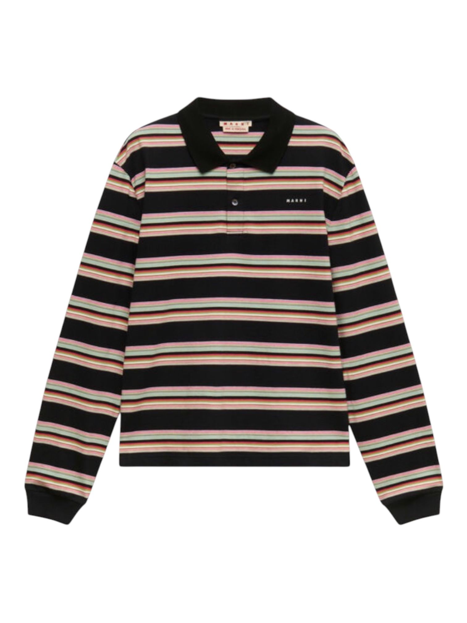 MARNI /  ストライプ コットン ポロシャツ / 2026AW / NEW