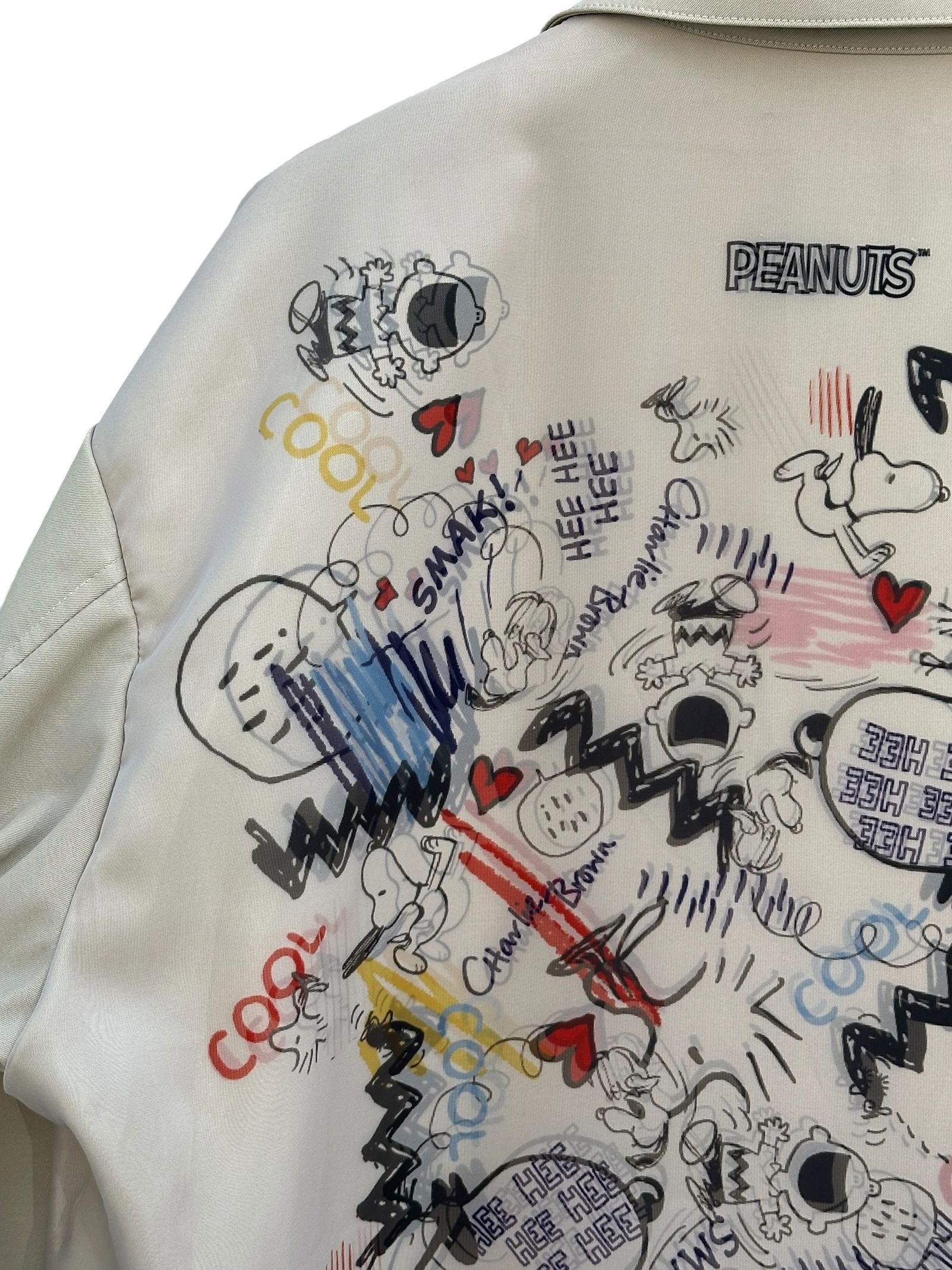 SNOOPY TR-104 3Dコーチジャケット/ スヌーピー/BROWN / 2026SS NEW