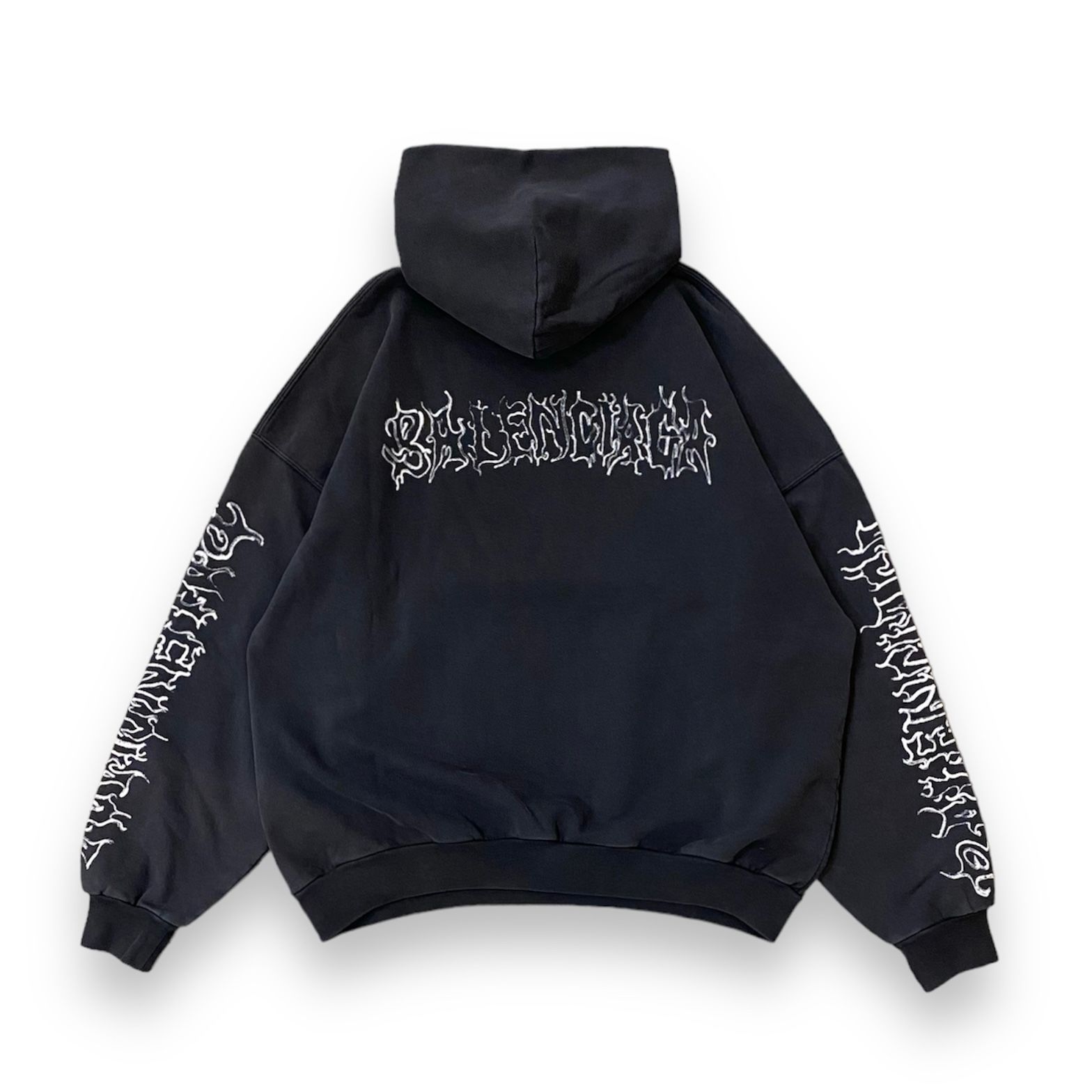 BALENCIAGA - DIY METAL OUTLINE HOODIE リサイクルミディアムコットン