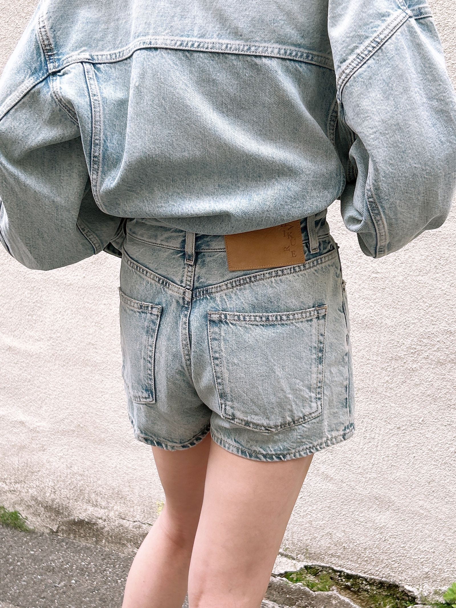 HAIKURE デニム サロペット/ BLUE/ 2026SS NEW