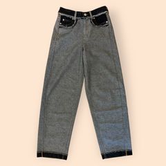 インサイドアウト デニム製 キャロットジーンズ / ダークブルー / 25aw new