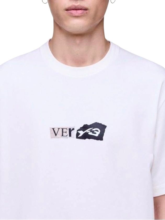 Y-3 GFX SHORT SLEEVE TEE/ Y-3 グラフィック ショートスリーブ ティー/ WHITE/  2026SS NEW