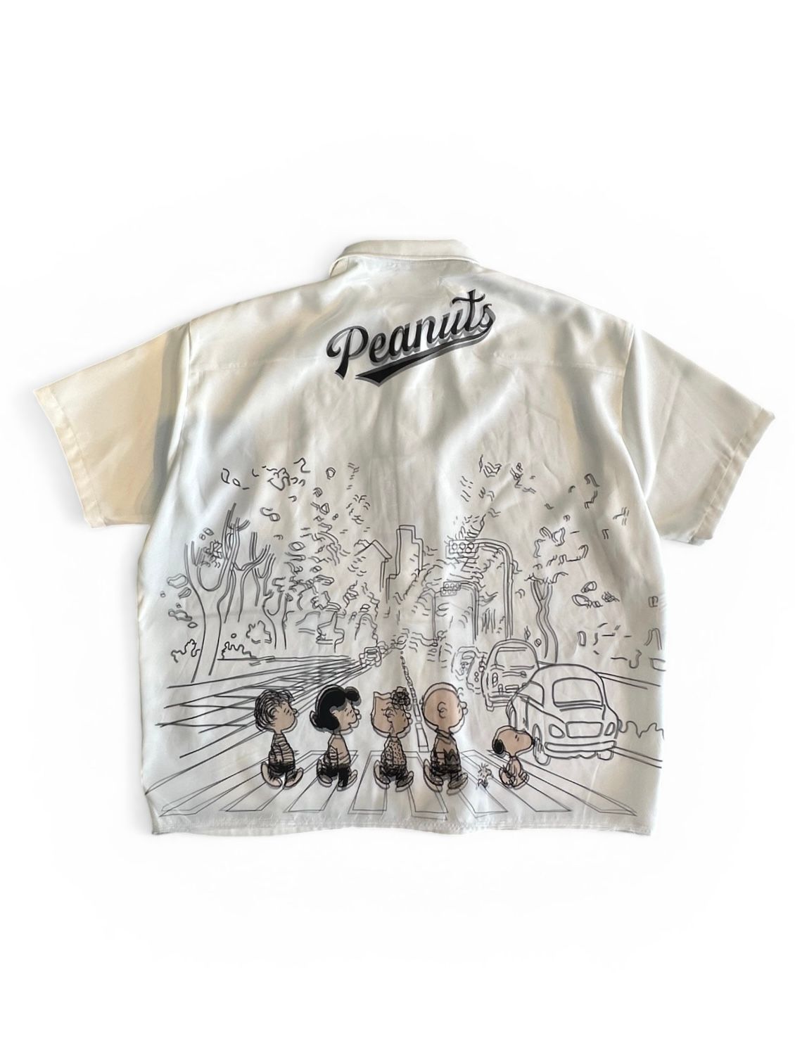 SNOOPY TR-100 PEANUTS 3Dシャツ/ スヌーピー/WHITE / 2026SS NEW