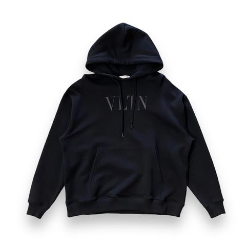 VLTN print sweat hoodie / パーカー / スウェット / ロゴ / メンズ / ブラック