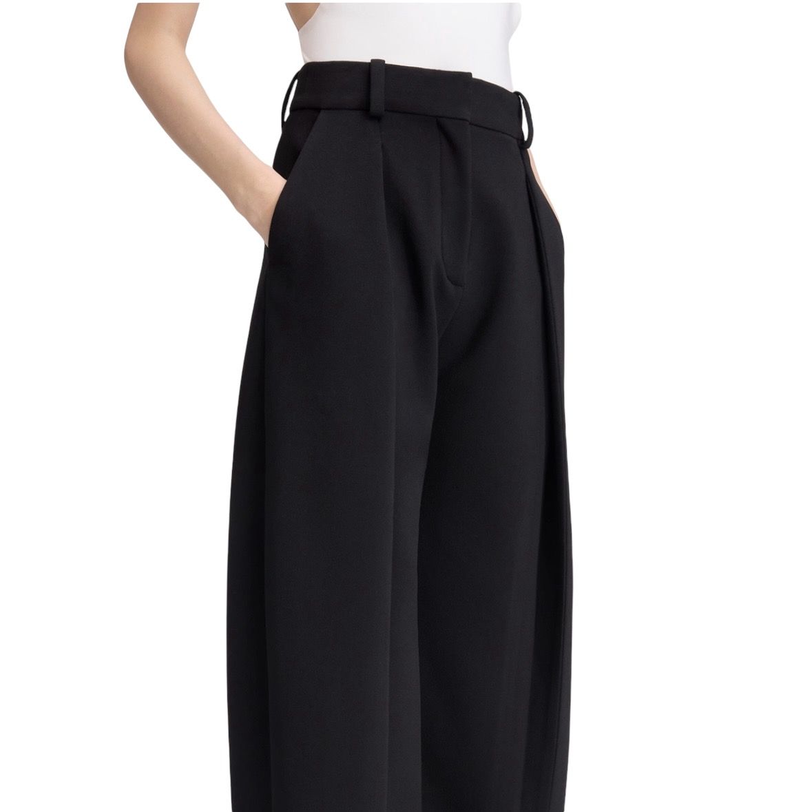 The Paseo pants パセオパンツ / スーツパンツ / ストレッチジャージ / ブラック / 24AW
