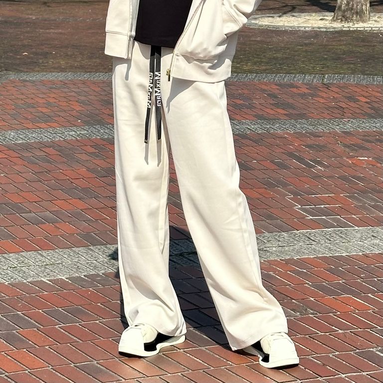 Max Mara - コットンフリース ジャージーパンツ / 