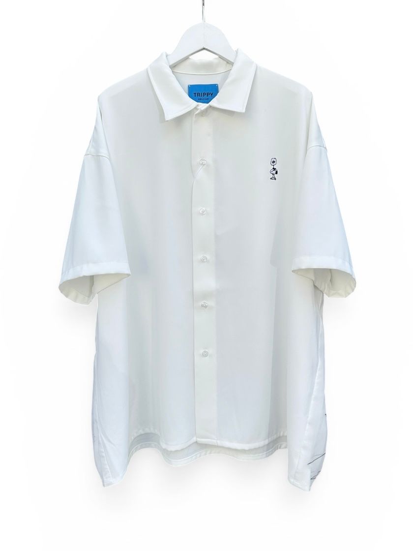 SNOOPY TR-100 PEANUTS 3Dシャツ/ スヌーピー/WHITE / 2026SS NEW