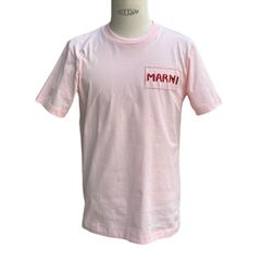 マルニパッチ オーガニックコットン Tシャツ/ピンク/ユニセックス