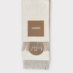 The Rond Carre scarf ロン・カレ スカーフ / ストール / ベージュ / ユニセックス / 24AW