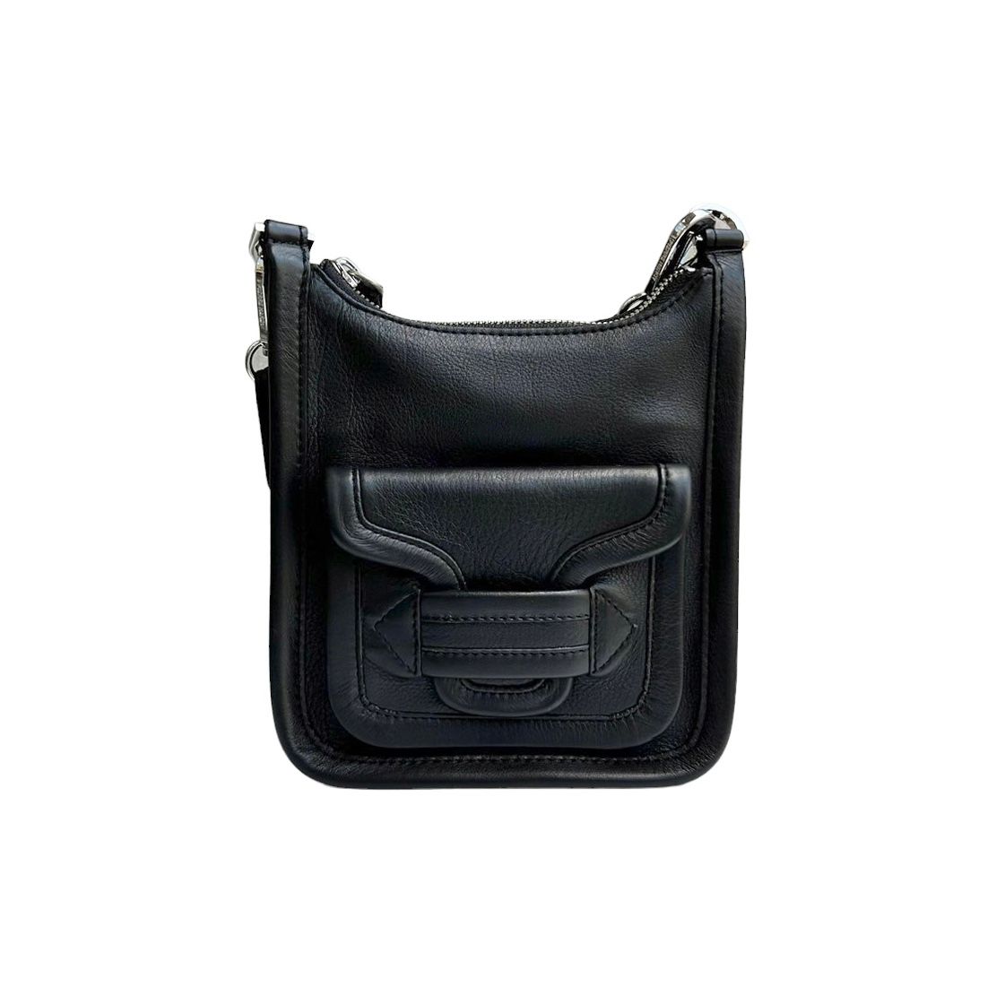 Alpha day boy shoulder bag / ショルダーバッグ / レザー / ブラック