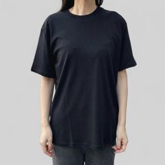 GIZA Cotton Shirt GALAXY-ORIGINAL 世界一を着る / カットソー / ブラック