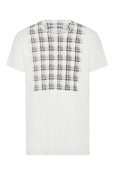 チェックパネル コットンTシャツ/ 2026SS NEW