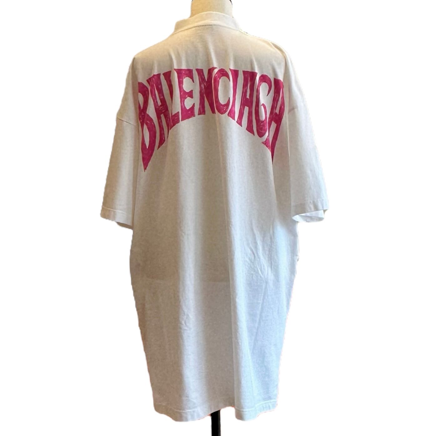 BALENCIAGA - アートワークプリント Tシャツ フィッテッド / ホワイト 