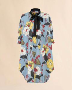 Melodia柄 オーバーサイズ ポプリンドレス / ウィメンズ / ワンピース・ドレス / スカイブルー / 2026ss NEW