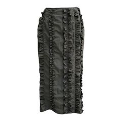 オーシャンスカート / ペンシルシルエット / グレーオリーブ / 24AW NEW