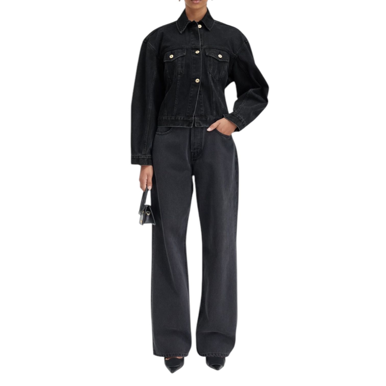 デニムジャケット / ブラック / 25SS new