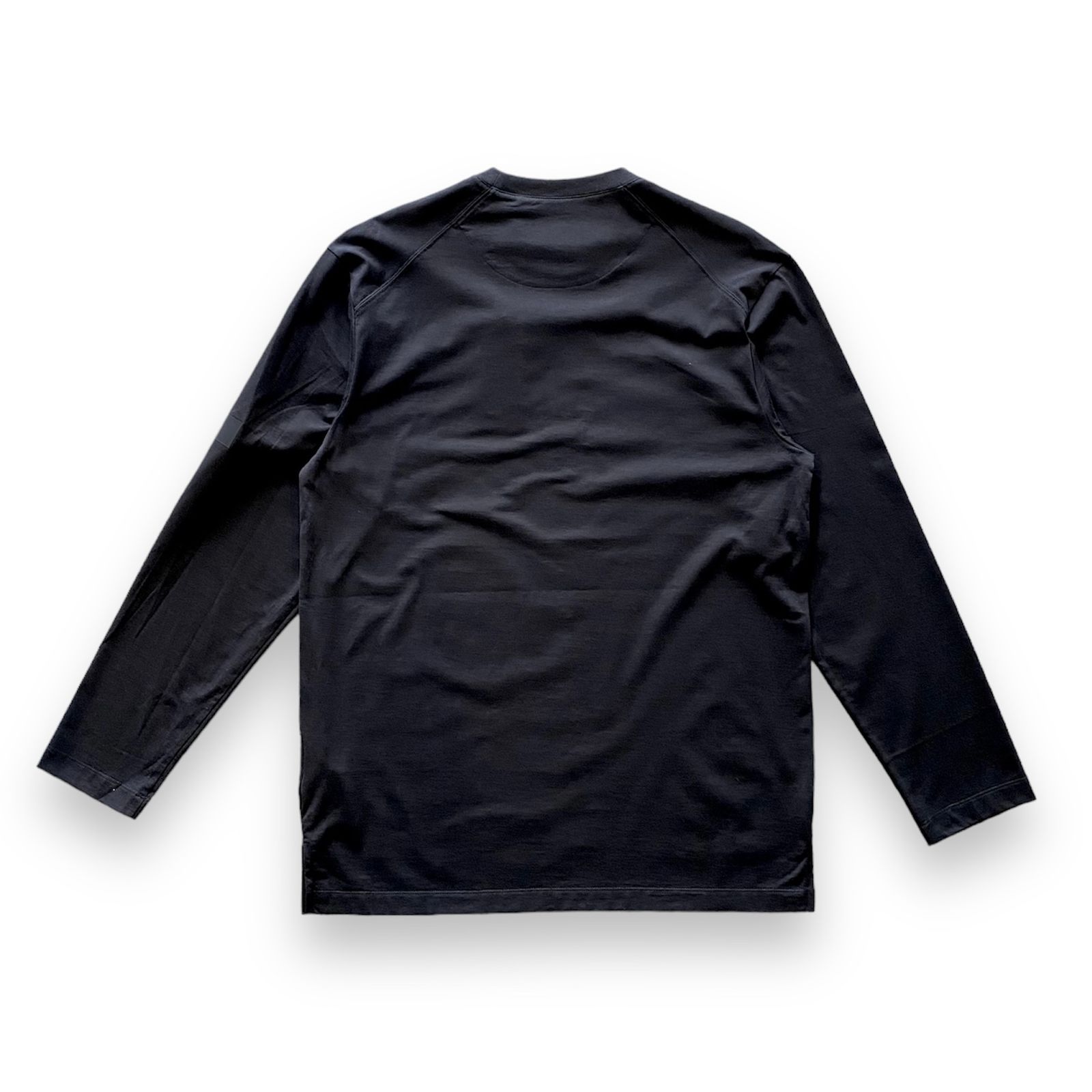 LS TEE / ロングスリーブス / コットン ロングTシャツ / ルーズフィット / ブラック