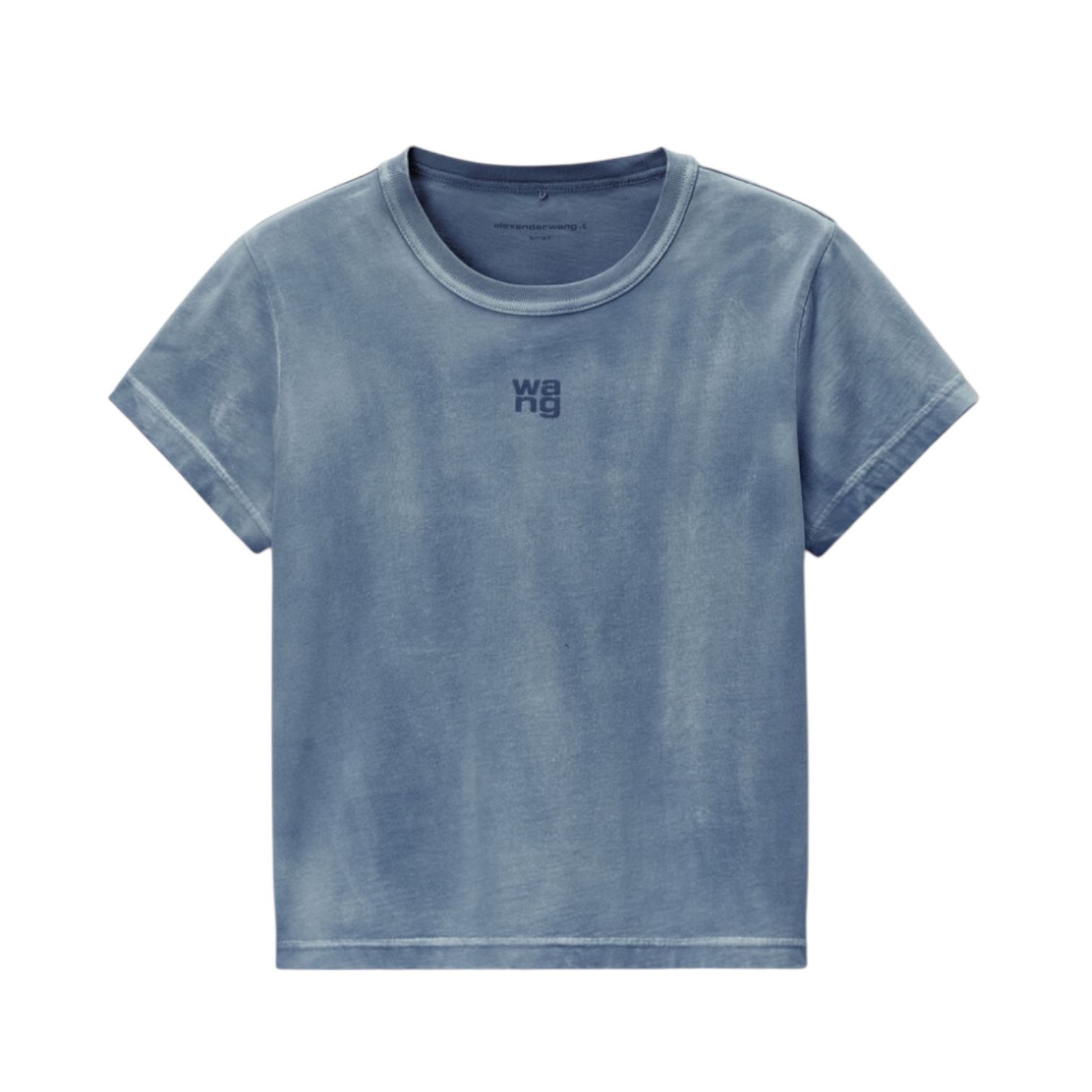 アレキサンダーワン　グレー 半袖Tシャツ ALEXANDER WANG - コットンジャージーTシャツ / グレー / 25aw
