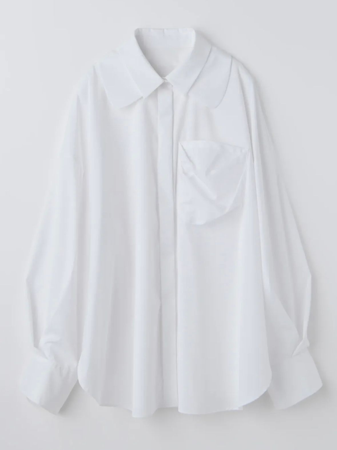 TULIP SHIRT / シャツ / ホワイト / 2026SS new