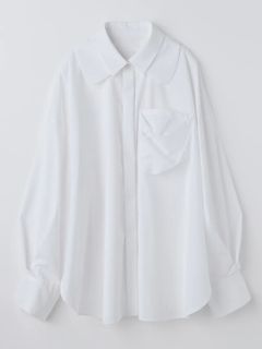 TULIP SHIRT / シャツ / ホワイト / 2026SS new