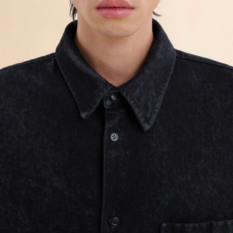 MARNI BLACK DENIM SHIRT/ 2025AW NEW