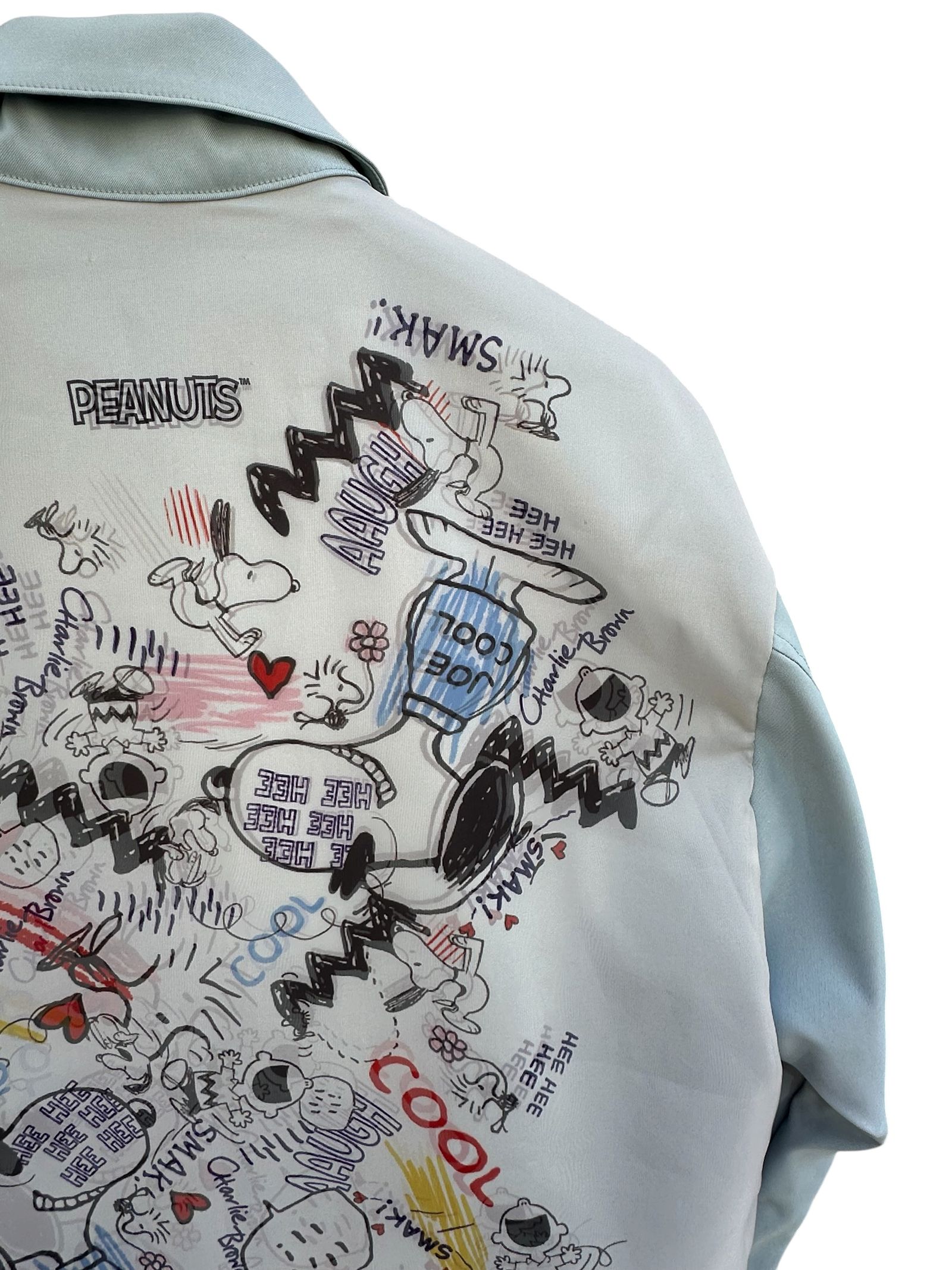 SNOOPY TR-104 3Dコーチジャケット/ スヌーピー/GRAY / 2026SS NEW