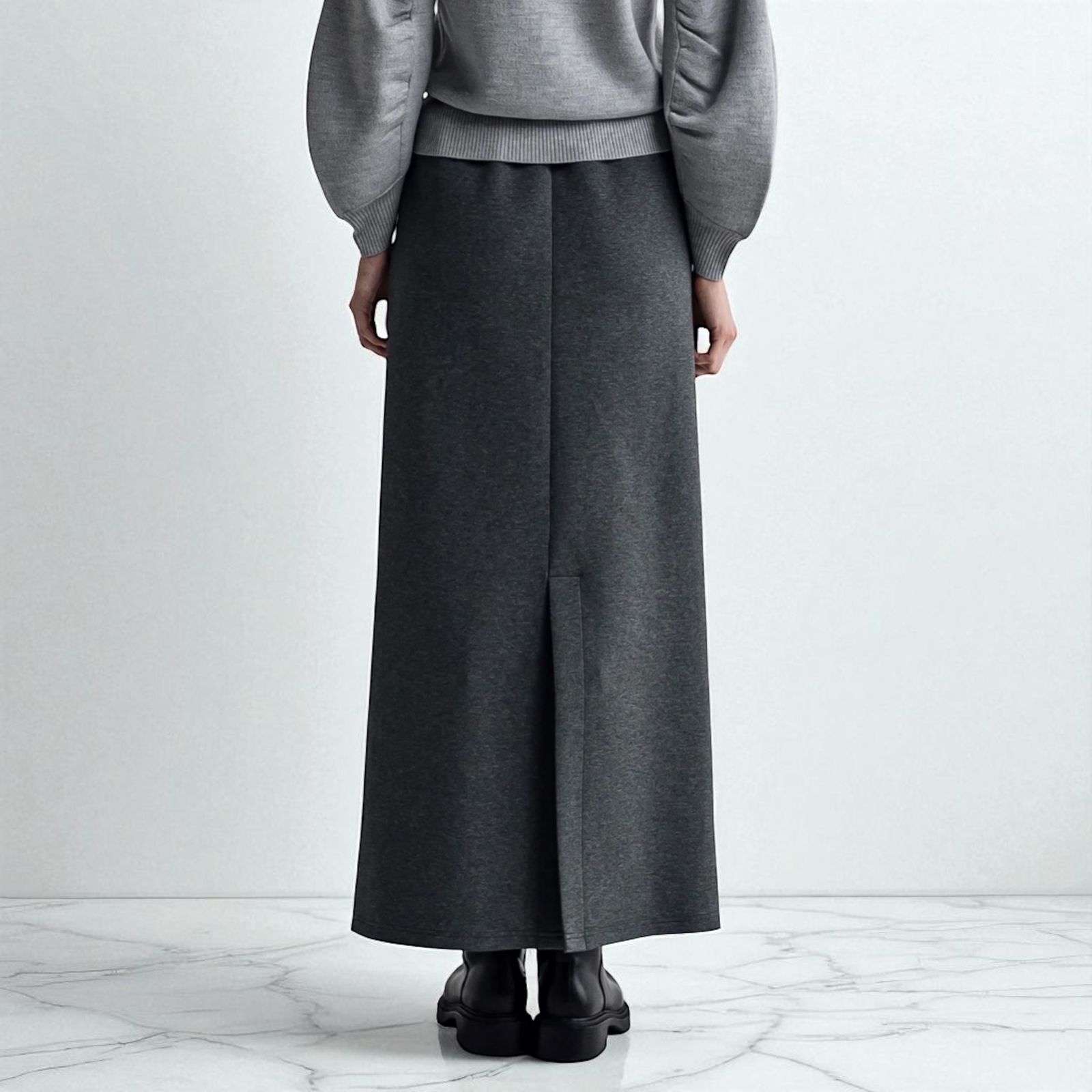 Air jersey maxi tight skirt / スカート・ロングスカート / Dグレー / 2025aw new