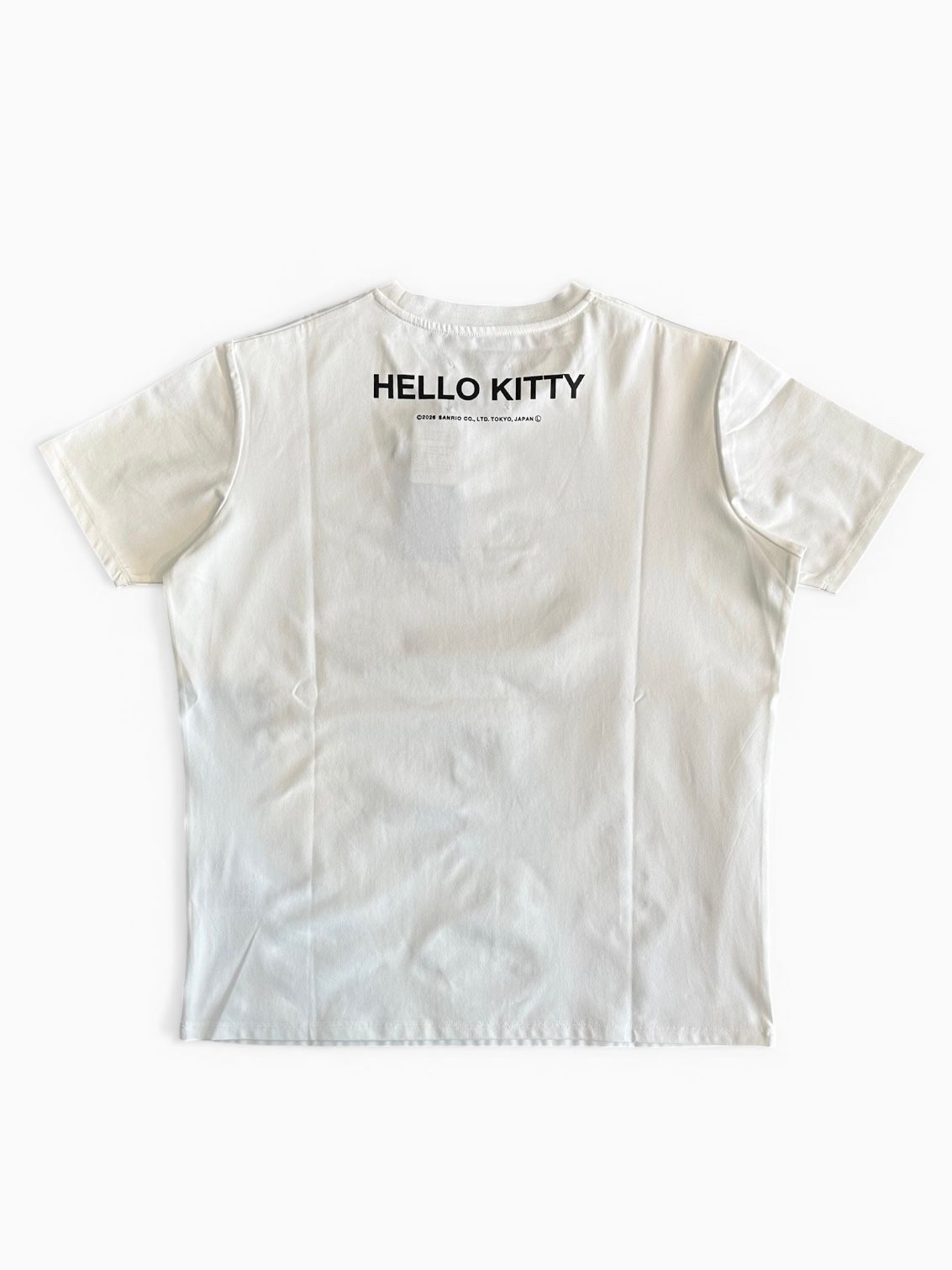 HALLO KITTY TR-094 3DプリントTシャツ/ ハローキティ/ WHITE/ 2026SS NEW