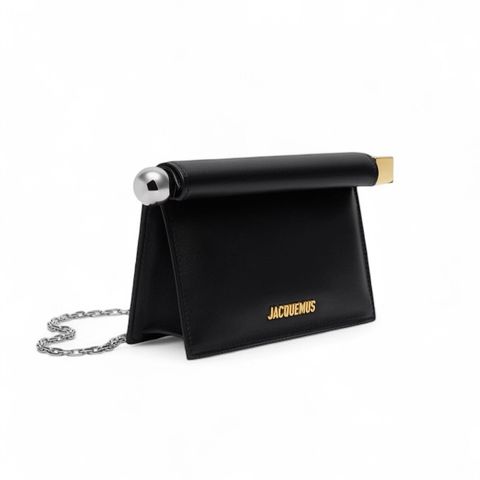 The small Rond Carre clutch ロンドカレ クラッチ / ロンド・カレ / ショルダーバッグ / ブラック / 24aw