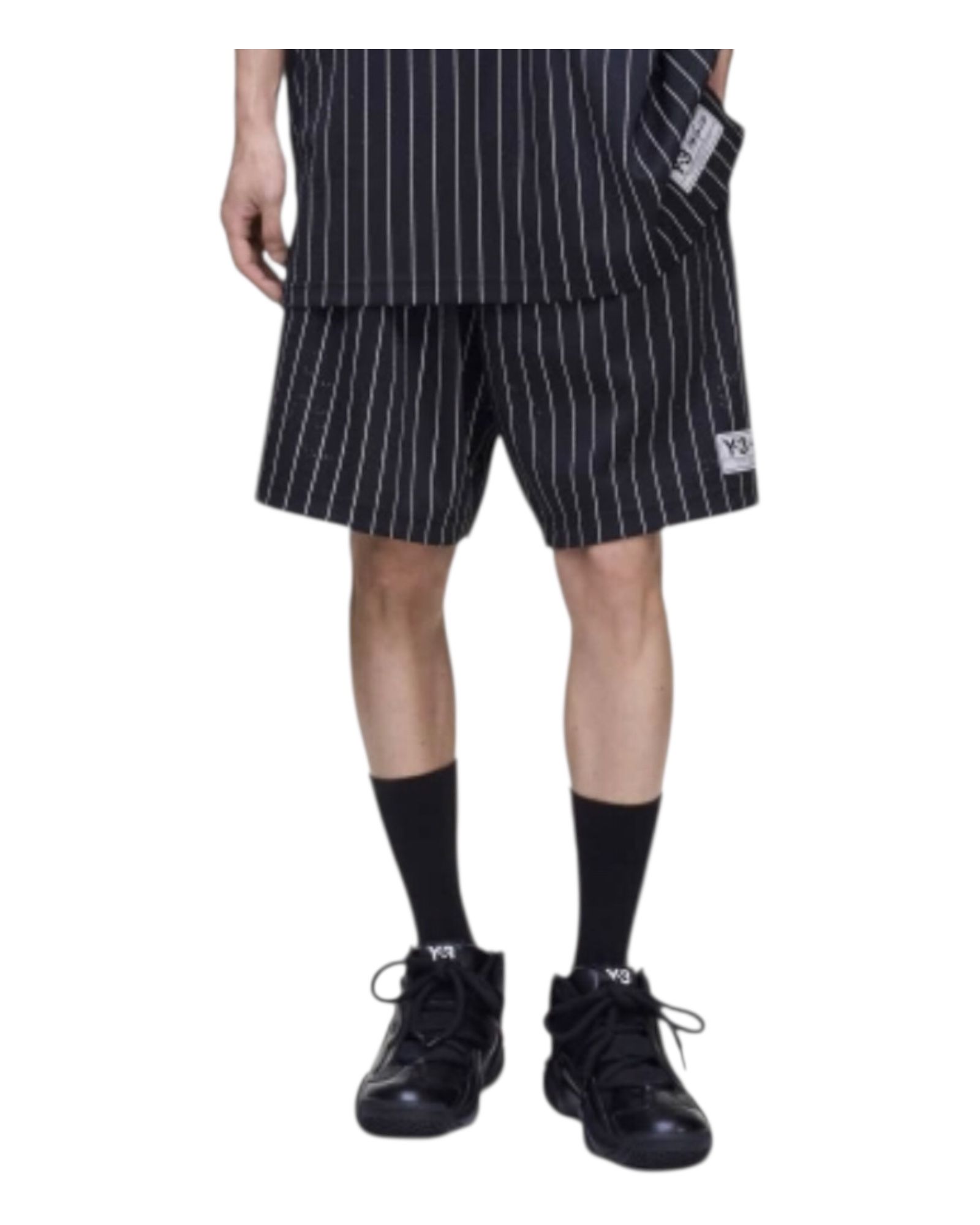 Y-3 MESH PINSTRIPE SHORTS/2026SS NEW