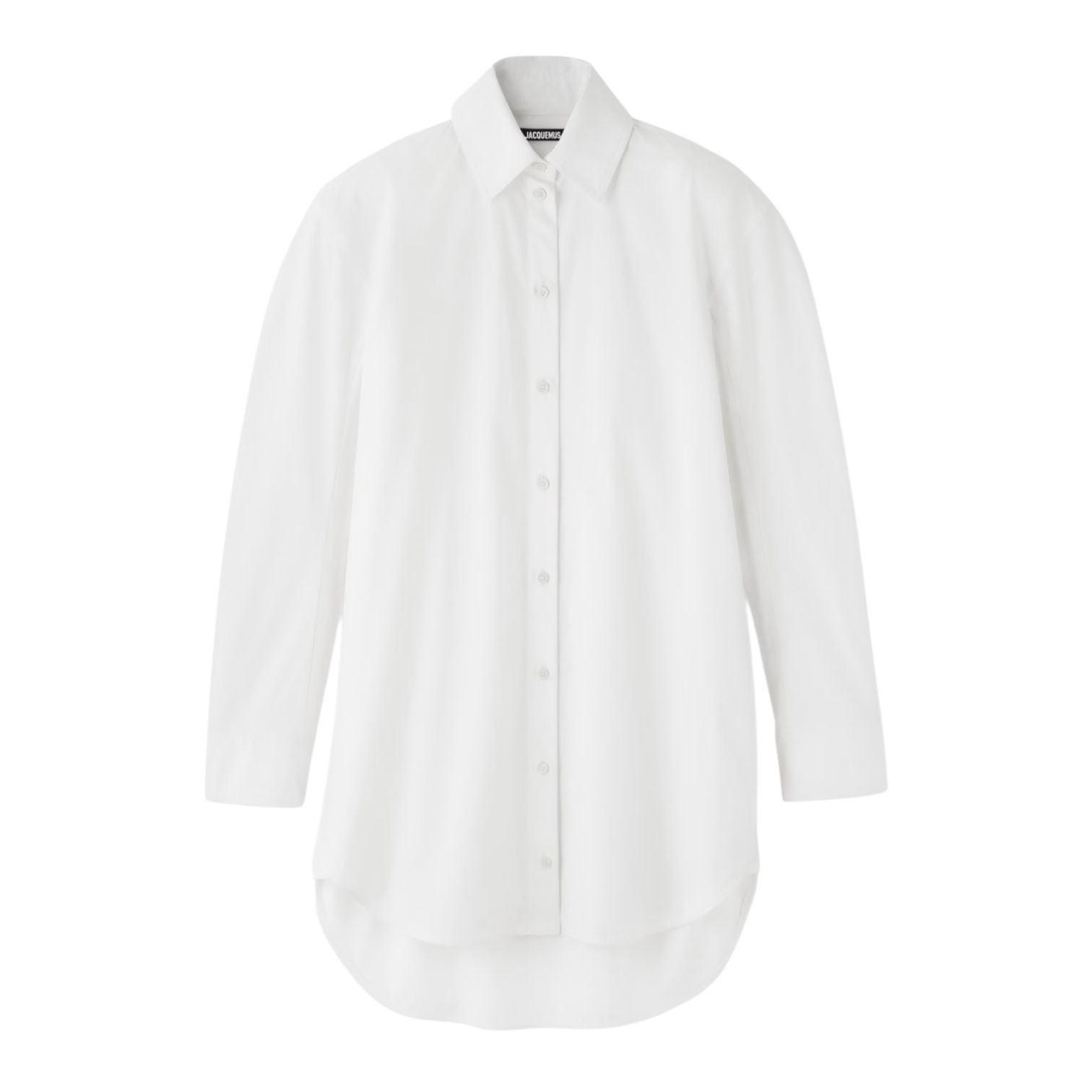 関送込◆JACQUEMUS◆シャツドレス JACQUEMUS - オーバーサイズ シャツドレス / ホワイト / 25aw