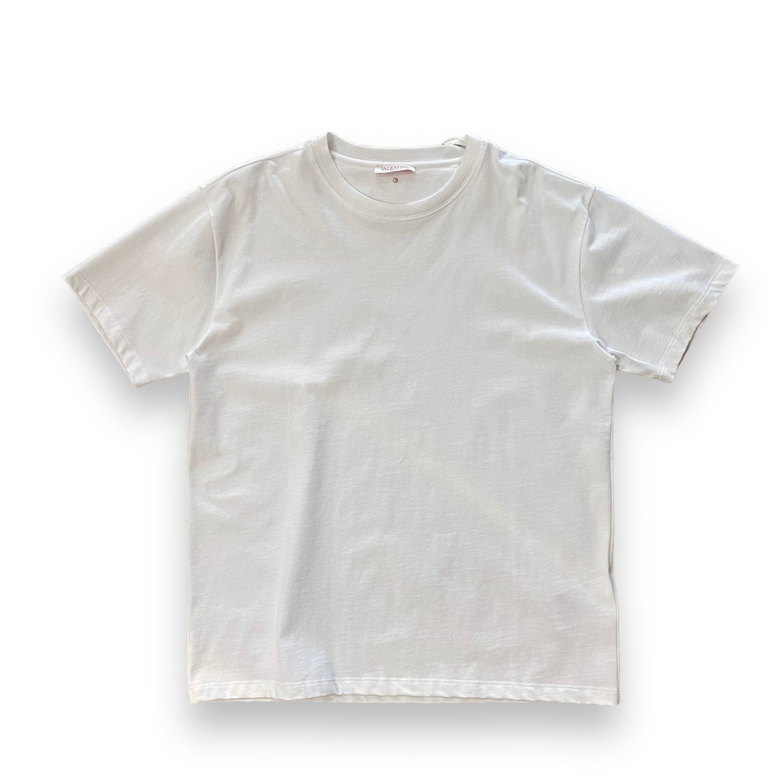 Rock studs T-shirt / クルーネック Tシャツ / オーバーサイズ / ロックスタッズ / メンズ/ホワイト