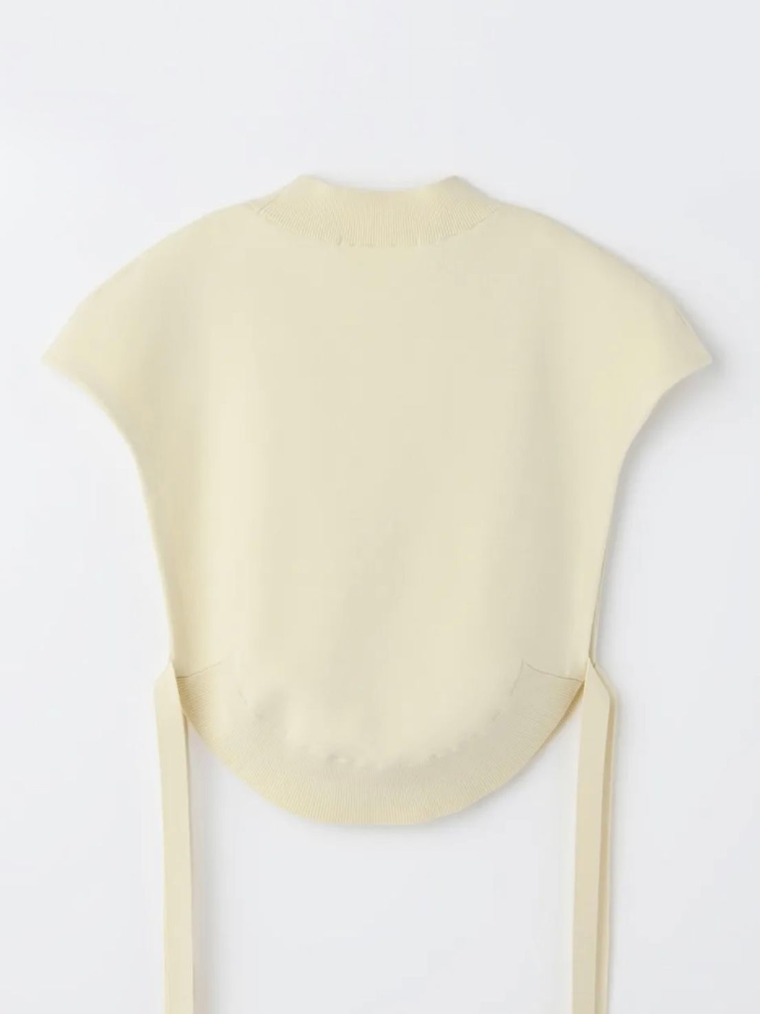 ROUND VEST / ニットベスト / アイボリー / 2026SS new