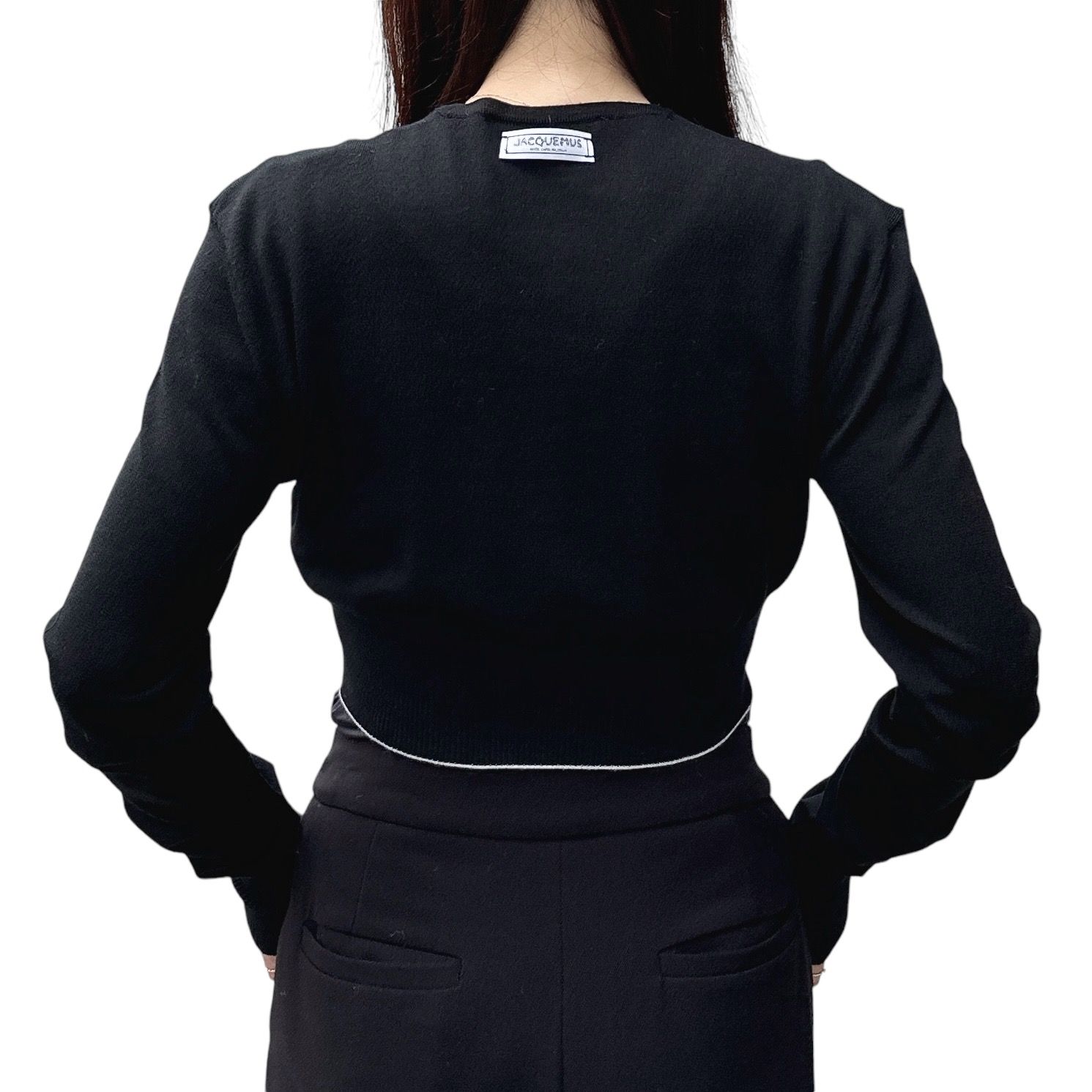 The Spiaggia cardigan スピアッジャ カーディガン / ブラック / 24AW