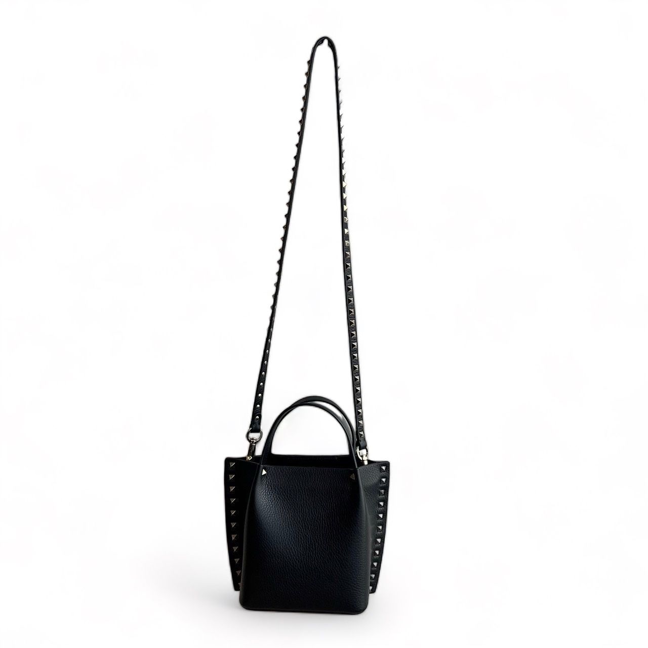 VALENTINO - ロックスタッズ グレインカーフスキン スモール