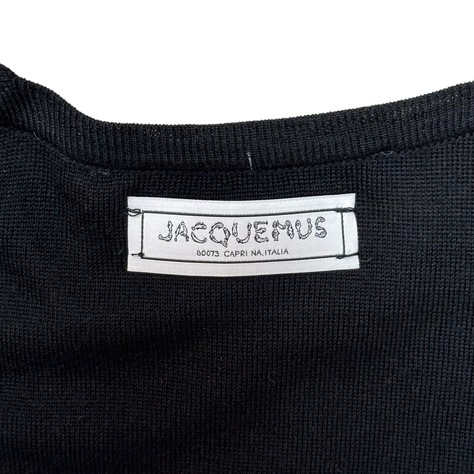 The Spiaggia cardigan スピアッジャ カーディガン / ブラック / 24AW