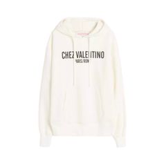 ジャージーコットン シェヴァレンティノプリント スウェットシャツ / ホワイト / ユニセックス / 2025ss new
