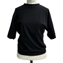 バックオープンデザイン Tシャツ / ブラック / ウィメンズ