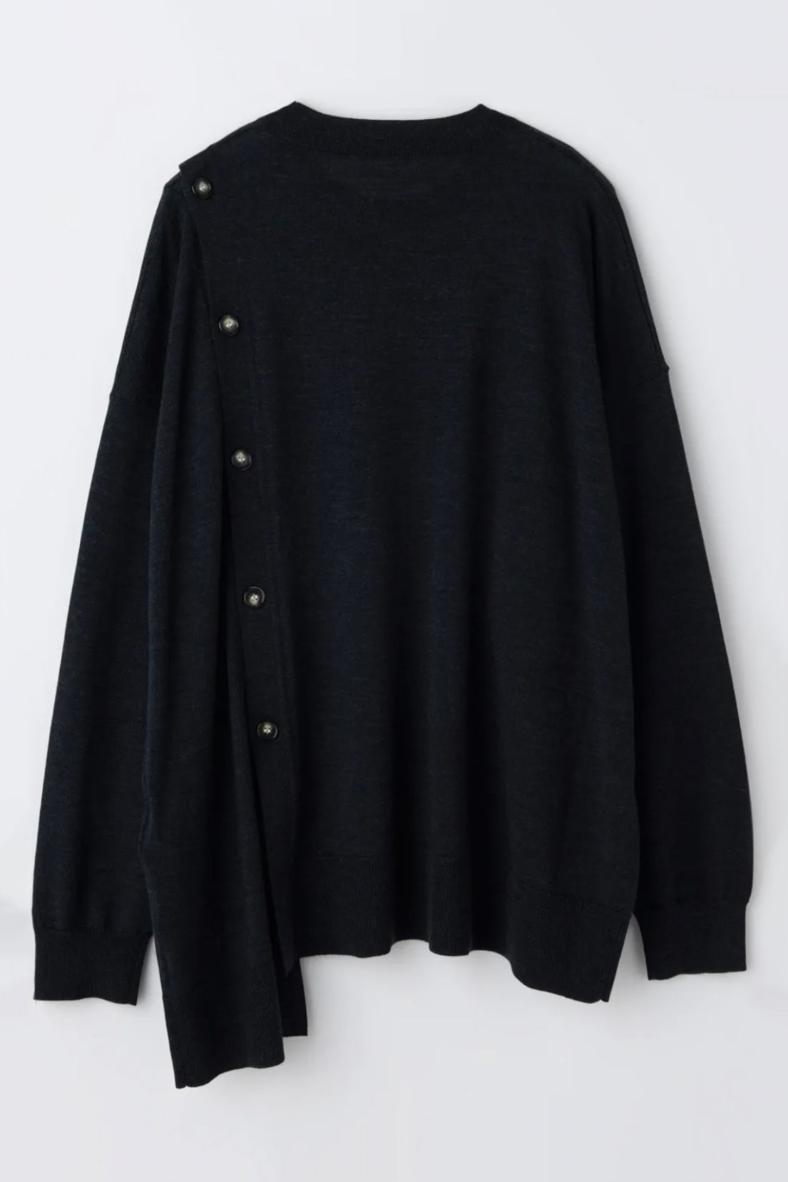 TWO-WAY PULLOVER/ニット/グレー  2026SS new