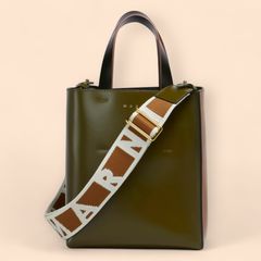 Museoスモールバッグ / グリーン・ブラウン / 25aw new